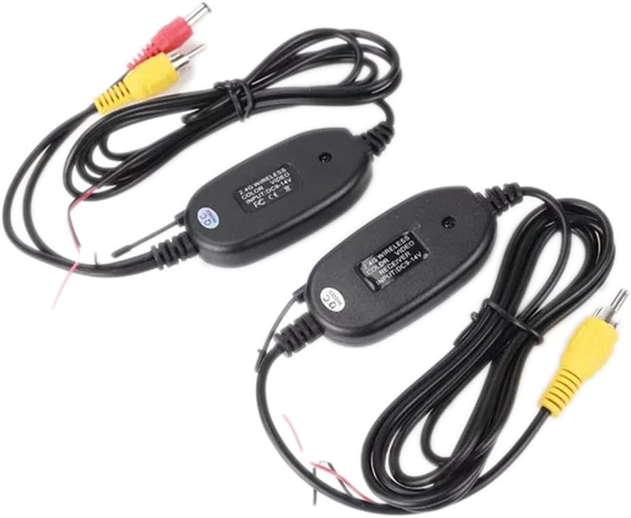 Vehicle rear view camera system, wireless with 4.3 inch monitor for parking assistance