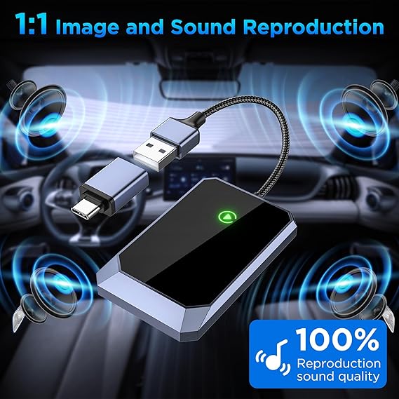 Futureproof your car with this wireless CarPlay adapter, ideal for iPhone auto connectivity