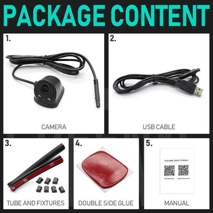 High-definition wireless reversing camera, essential for vehicle safety