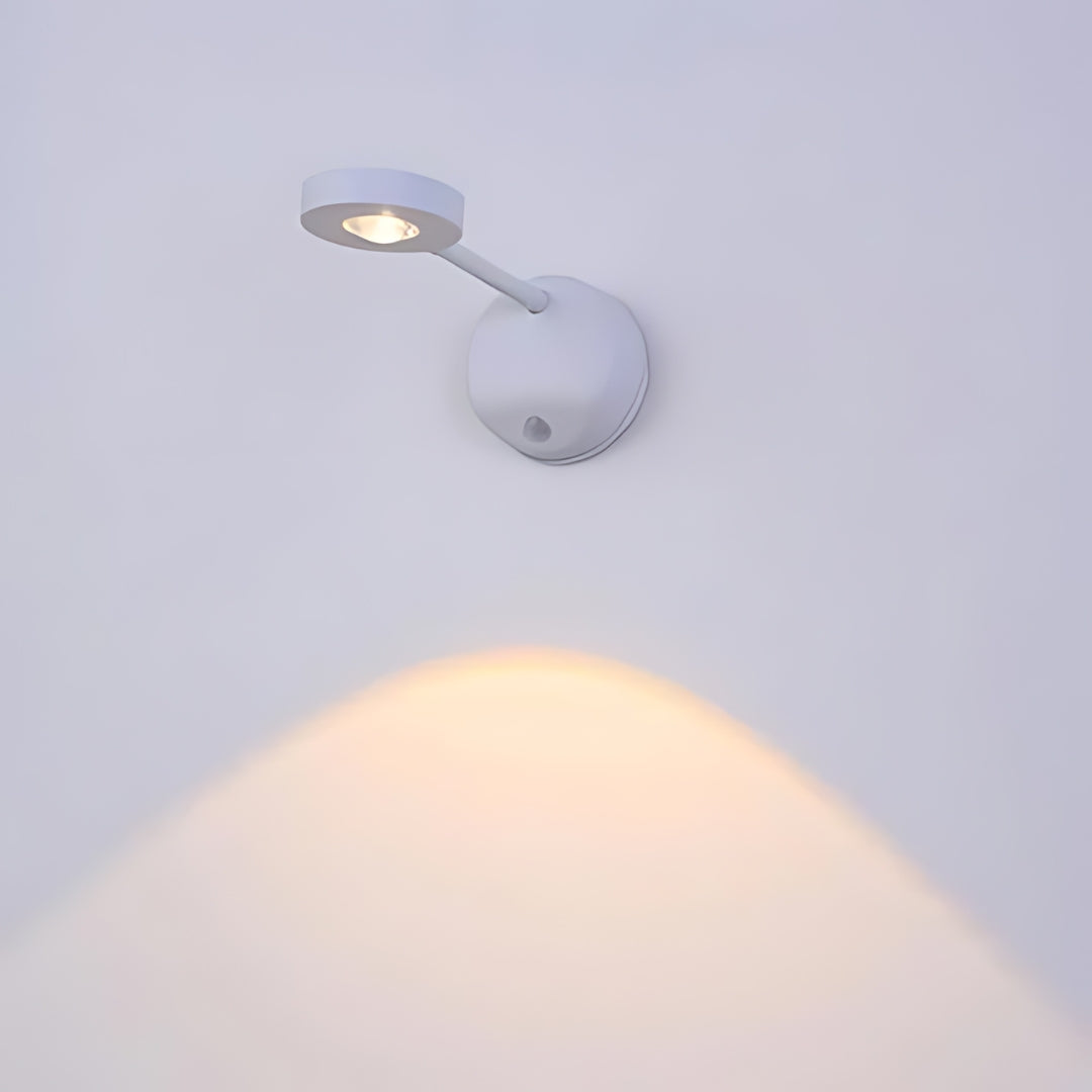 Dimmable wireless LED spotlight with motion sensor, providing adjustable, accent & task lighting for home.
