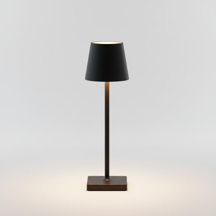 Modern design wireless LED lamp with convenient touch control, offering portable and dimmable illumination.
