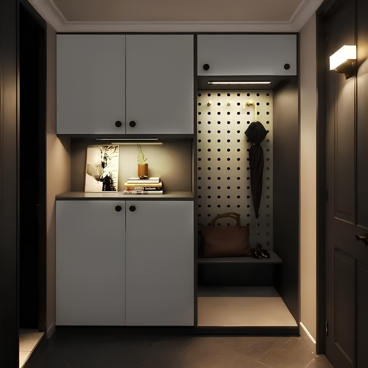 Under cabinet LED light, motion sensor activated for kitchen or workshop brilliance