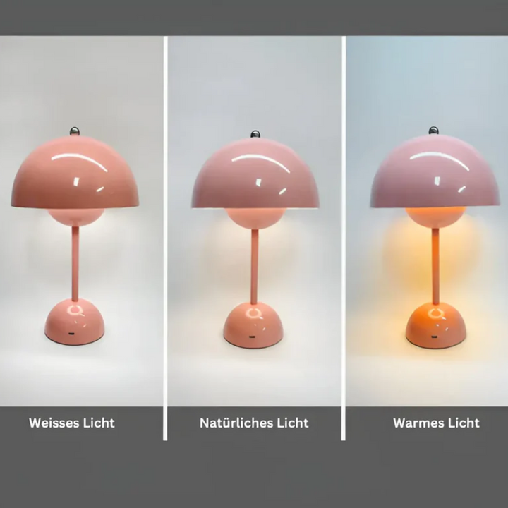 Sleek wireless table lamp, modern design, with adjustable LED lighting for any room.