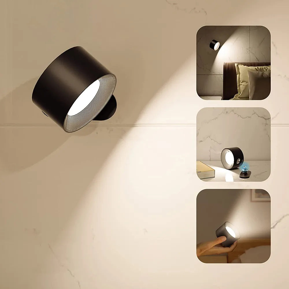 Home decor accent: LumoFlex wireless dimmable lamp, enhancing interior design