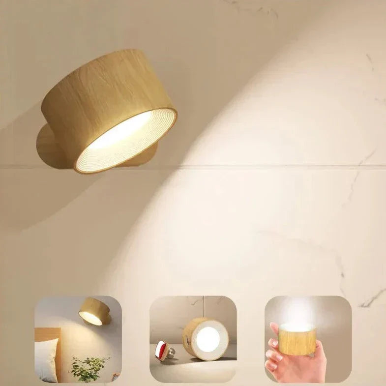 Versatile dimmable wall light, suitable for reading nooks, stairways, or art illumination