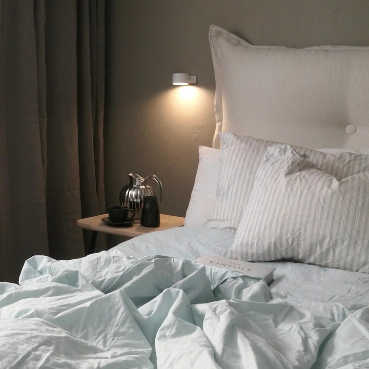 Portable wireless lamp, effortlessly attaches to wall with magnetic mount, USB rechargeable