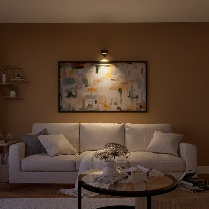 Innovative wall-mounted LED light, wireless and dimmable for versatile home lighting