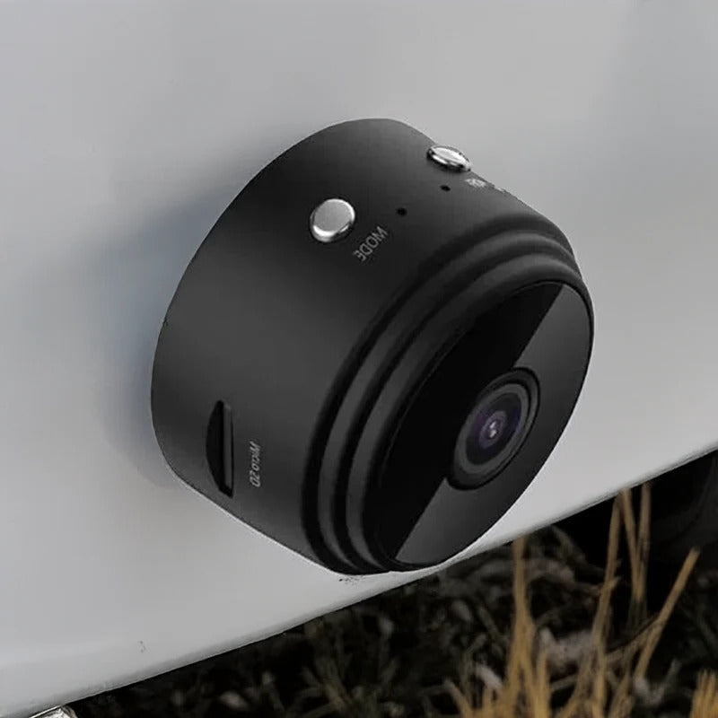 Wireless RV backup camera with night vision and waterproof design for safe trailer parking & vehicle monitoring.