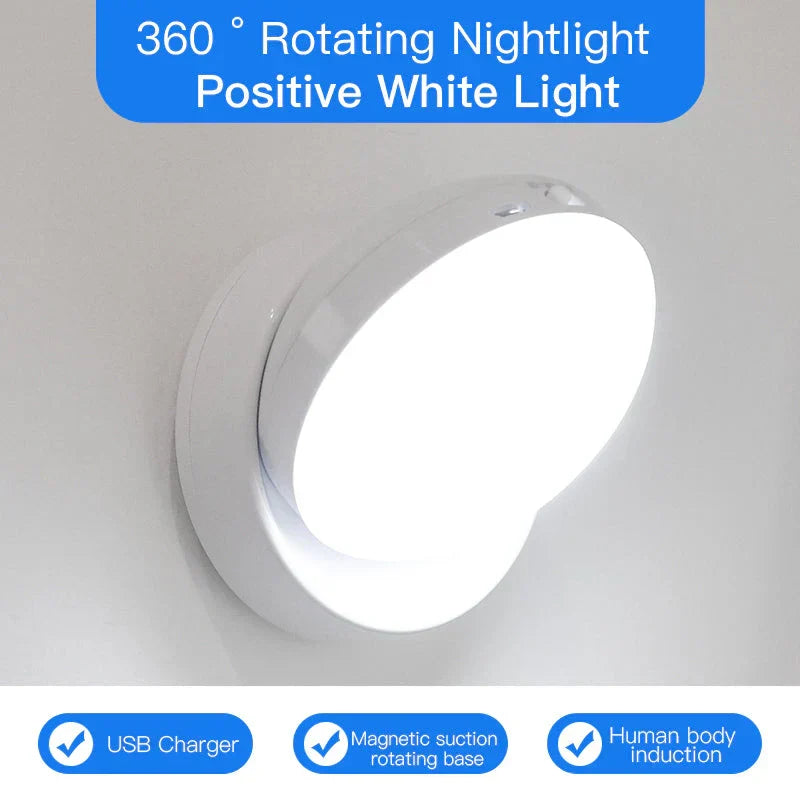 Slim Elara wireless motion sensor night light for hallways & closets, enhancing home safety.