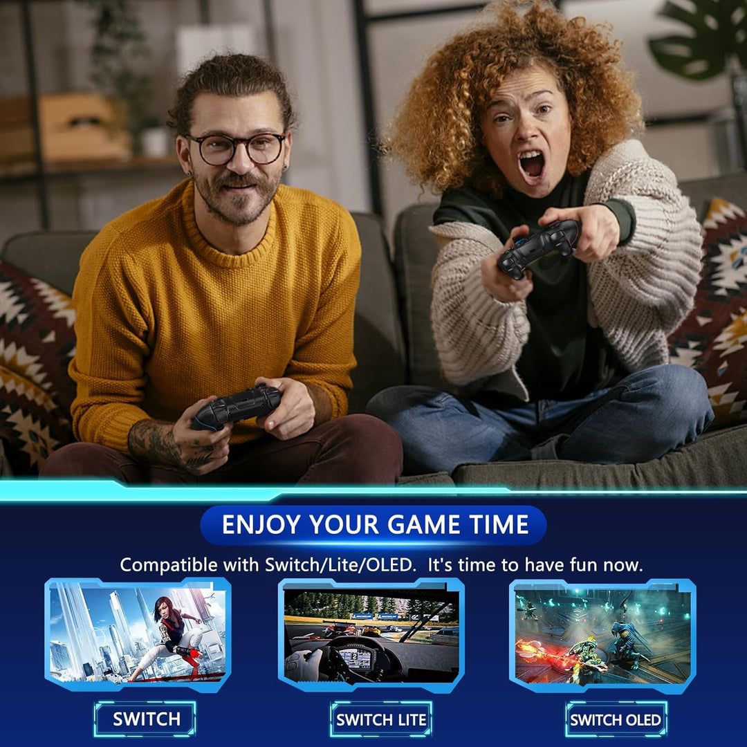 Nexora wireless PC gamepad featuring durable Hall Effect joysticks and programmable turbo