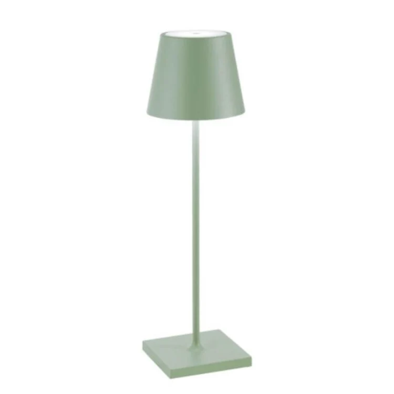 Portable LED table lamp, LumiFlex, designed for modern home decor and convenient mood lighting.
