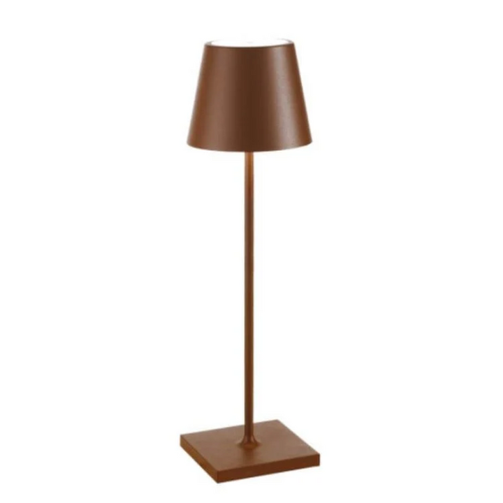 Cordless touch lamp, LumiFlex, a versatile LED light for ambiance in any room.