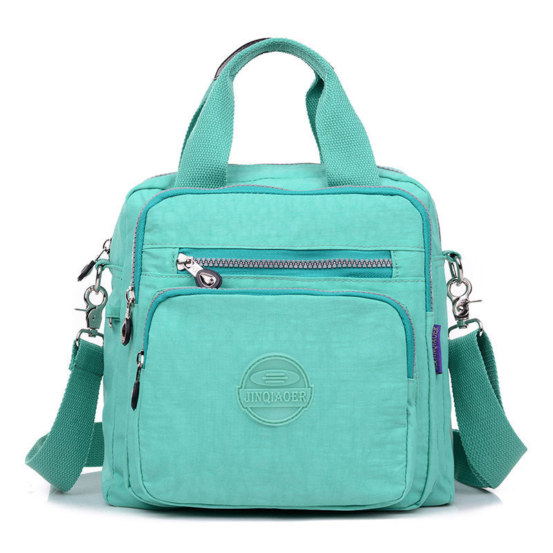Women's casual 3-in-1 waterproof FlexiBag, trendy shoulder, crossbody, and backpack for everyday style.
