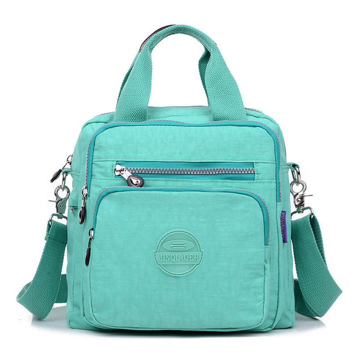 Women's casual 3-in-1 waterproof FlexiBag, trendy shoulder, crossbody, and backpack for everyday style.