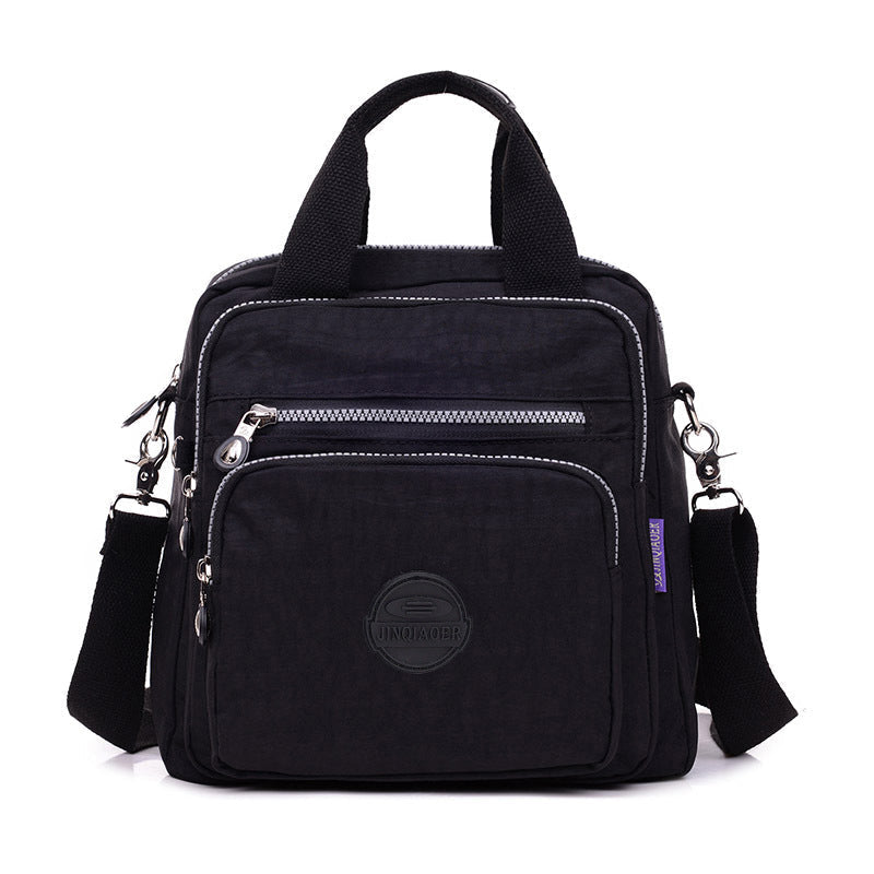 Trendy women's versatile shoulder bag, waterproof material, ideal for daily commutes & travel.