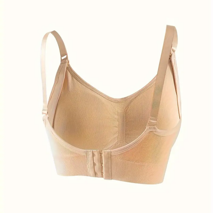 Superior support 3-pack nursing bras for women. Comfortable, soft, and seamless design for maternity & postpartum.