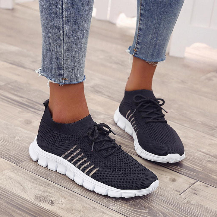 Bright women's anti-slip sneakers, offering comfort and style for daily use.
