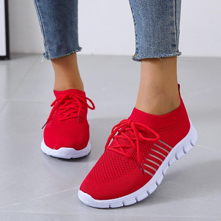 Vibrant women's anti-slip walking shoes, perfect for casual and active wear.