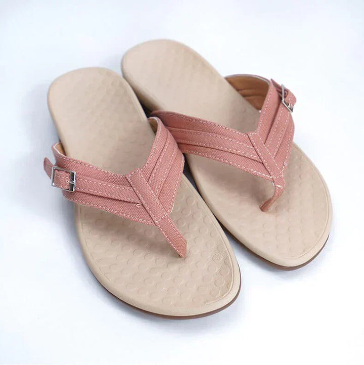 Orthopedic arch support sandals for women, perfect for everyday wear, casual style & walking.