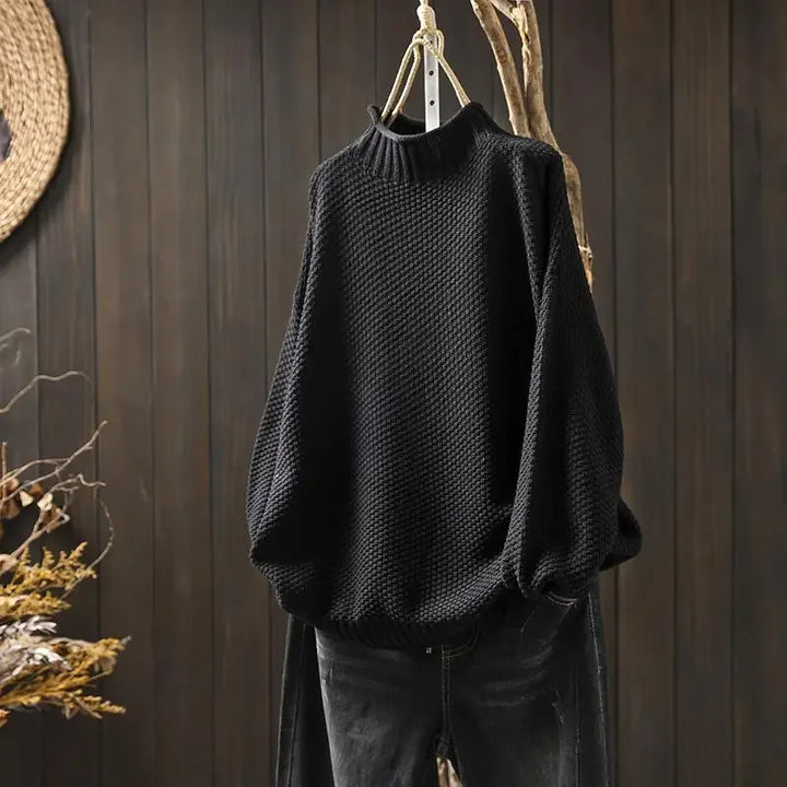 Women's Amara relaxed fit pullover sweater offering ultimate comfort & versatile style for any casual occasion.