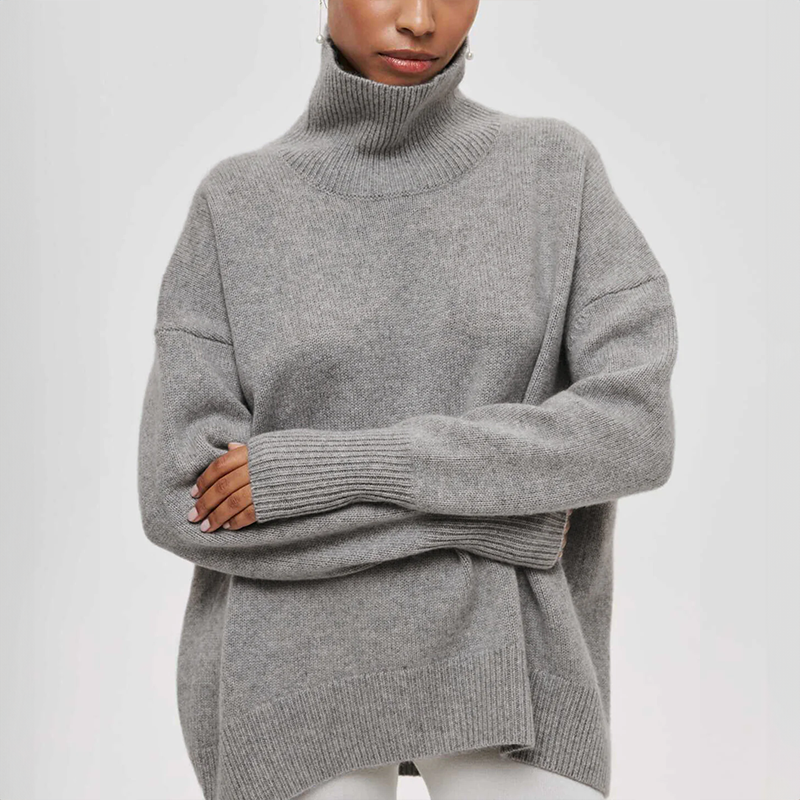 New Amelie women's turtleneck sweater, offering cozy warmth, chic style, and versatile winter fashion.