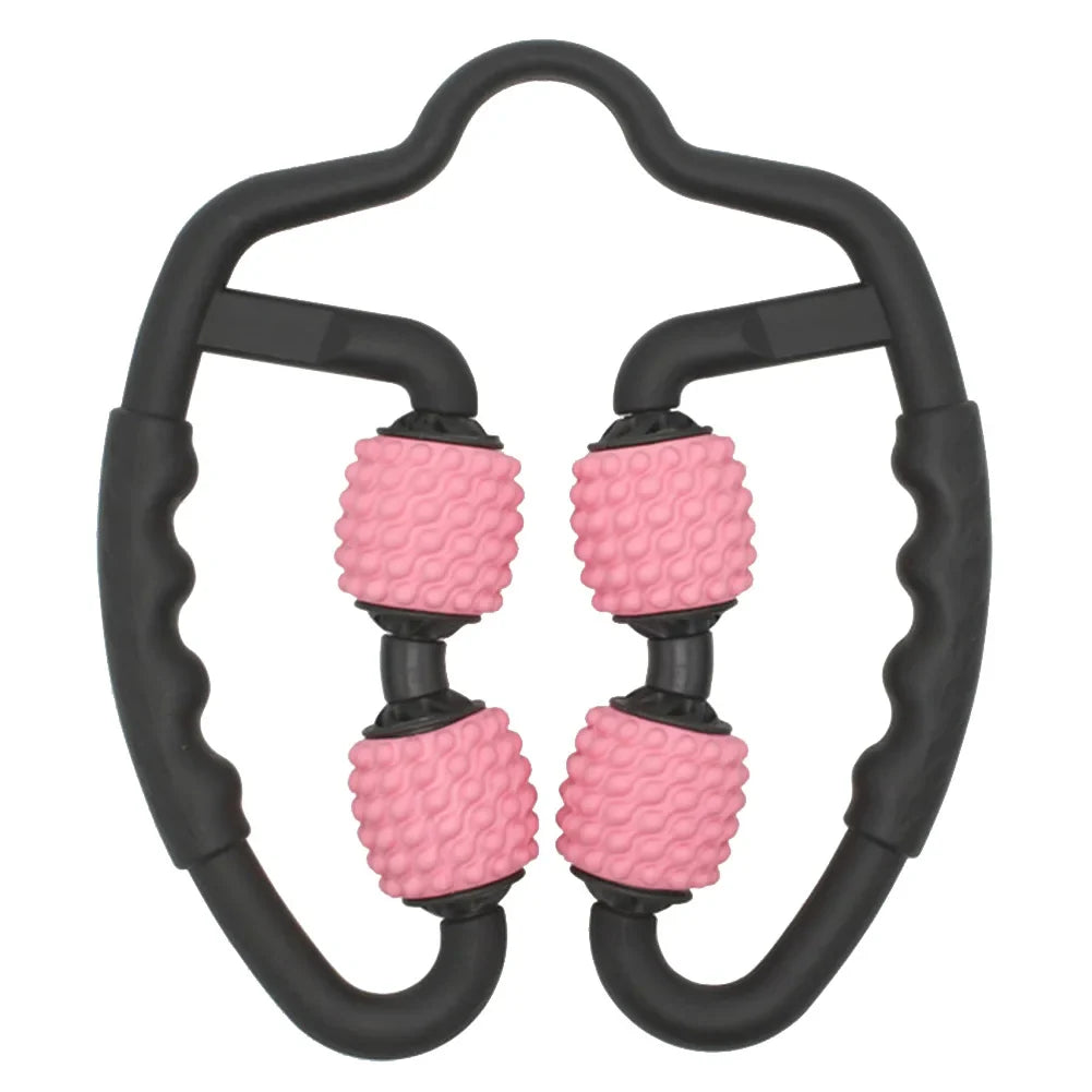 Self-care home spa tool: anti-cellulite roller for women. Reduces cellulite & improves skin.