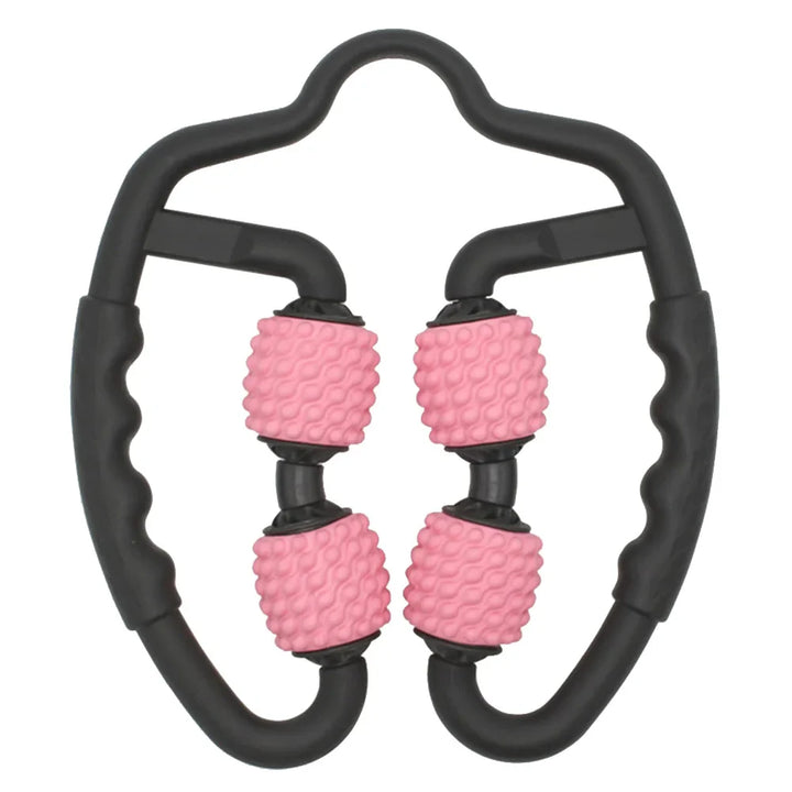 Self-care home spa tool: anti-cellulite roller for women. Reduces cellulite & improves skin.