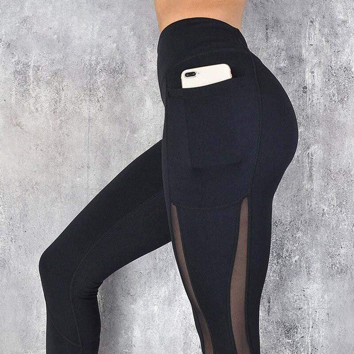 Women's anti-cellulite shaping leggings, high waist for smooth lifting & body sculpting.