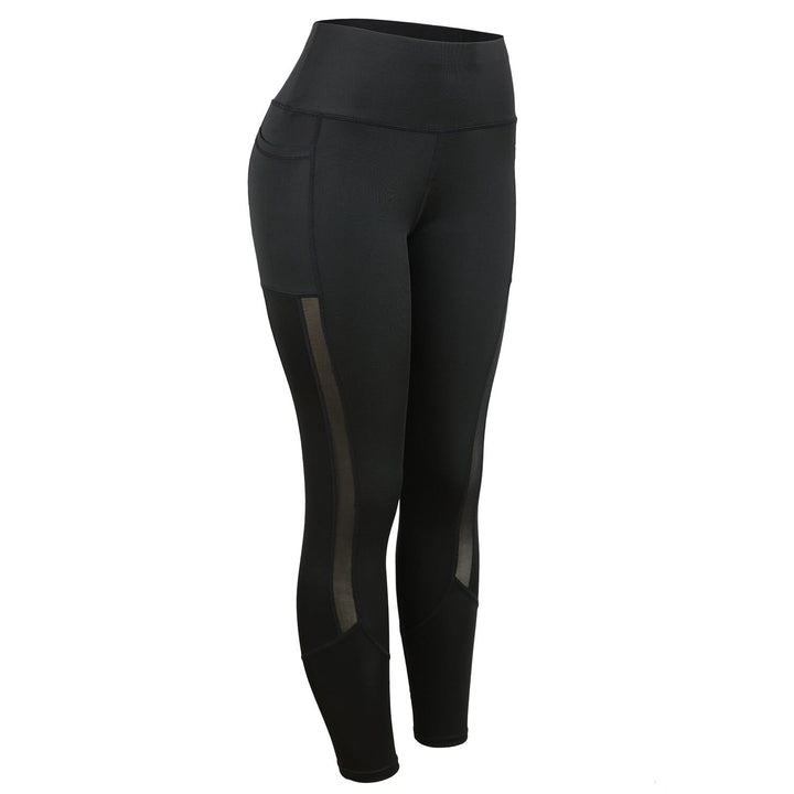 Athleisure women's anti-cellulite shaping leggings. Comfortable high-waist compression for smooth lift.