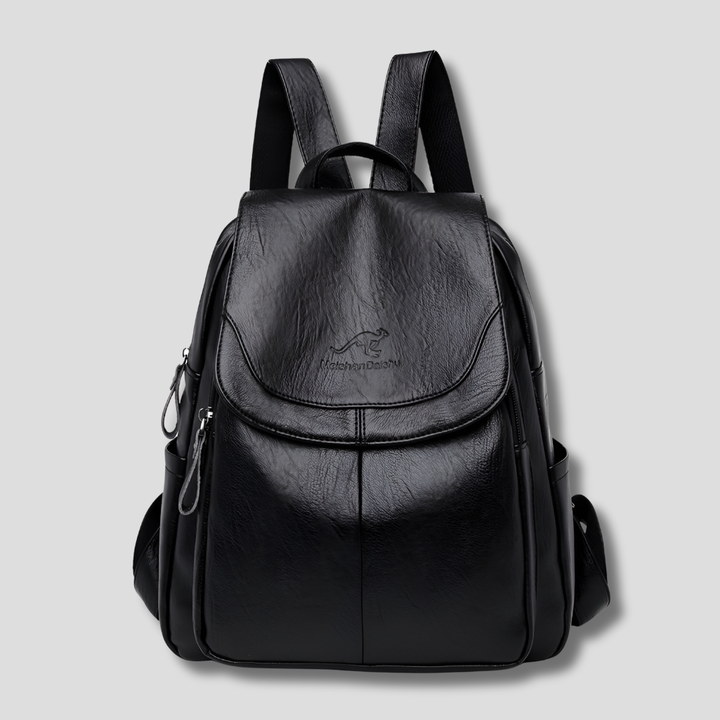 Versatile women's anti-theft flap backpack. Secure rucksack for daily use, travel, and fashion.
