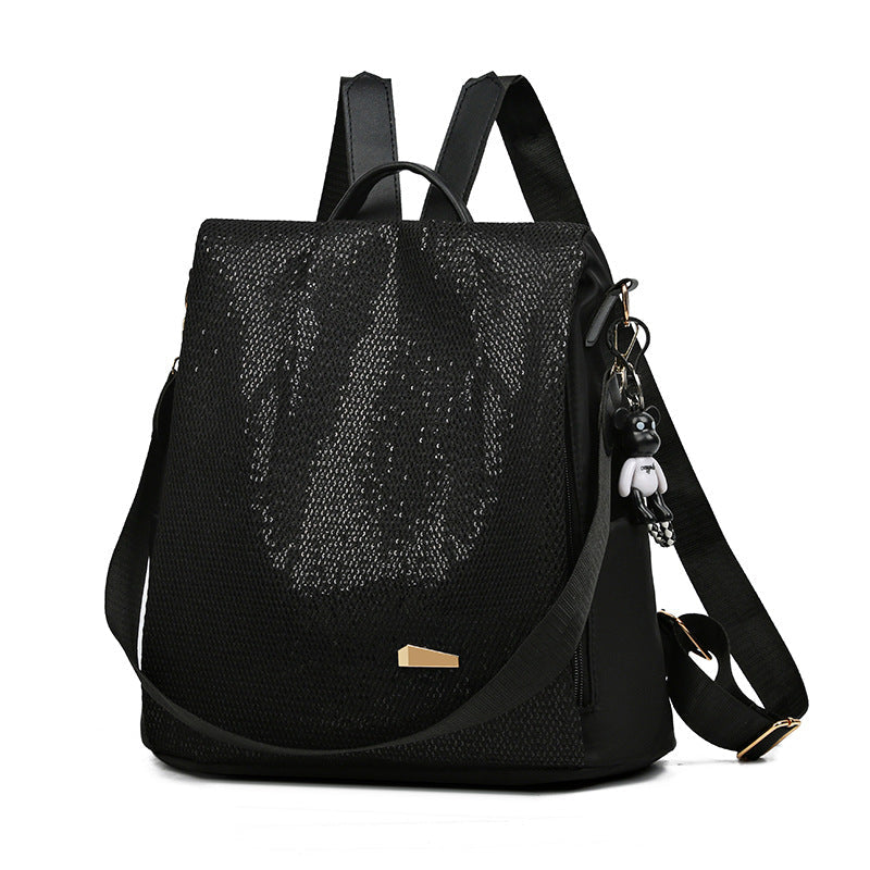 Stay organized & secure with this water-resistant anti-theft women's backpack for daily travel.