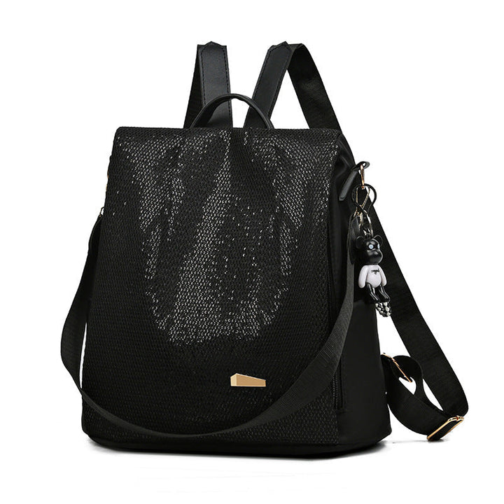 Stay organized & secure with this water-resistant anti-theft women's backpack for daily travel.