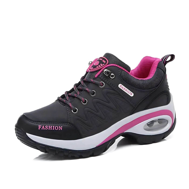 Women's breathable casual sneakers with arch support, perfect for walking and comfortable everyday footwear.