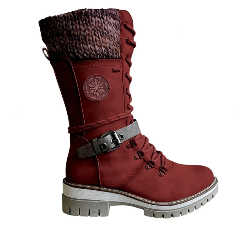 Versatile women's orthopedic knee-high winter boots, combining support, warmth, and fashion for winter.