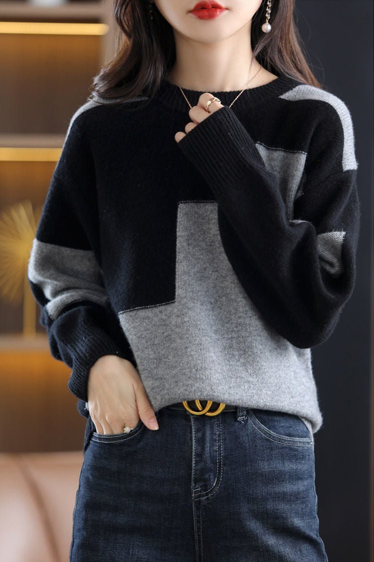 Soft knit women's Arden comfort wear, ideal for relaxed casual sweater looks.