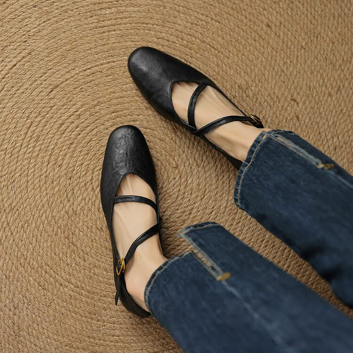 Slip-resistant women's Aria Comfort Flats, offering secure and stylish everyday footwear for women.
