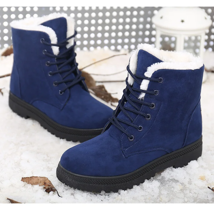 Elegant Women's Aspen plush winter boots, ideal for enhancing any winter fashion ensemble in cold.
