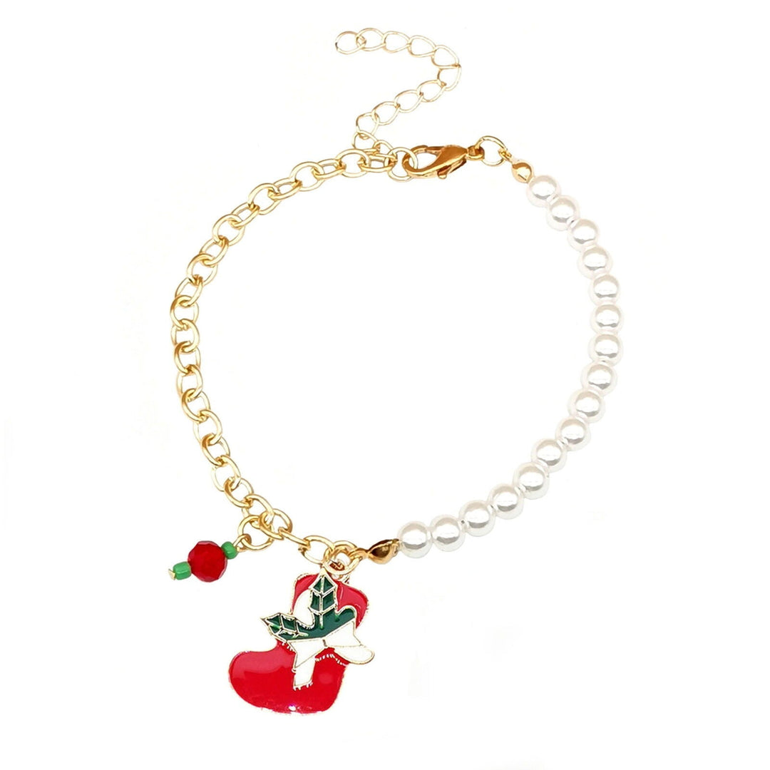 Celebrate with this festive Australian Christmas charm bracelet for women, perfect seasonal accessory.
