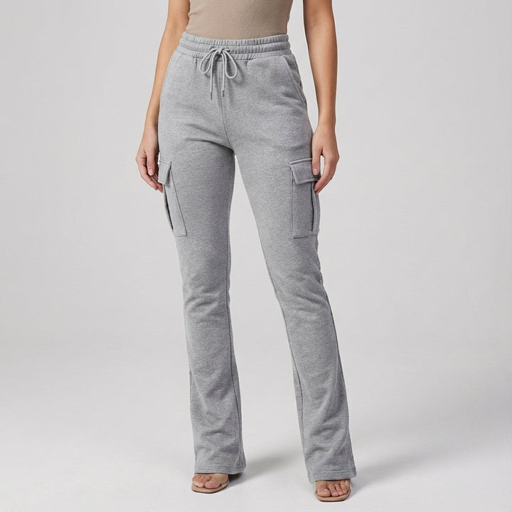 Women's loungewear cargo pants, Avery style in a breathable, comfortable cotton blend