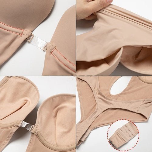 Sculpting backless deep plunge foundationwear for women, boosting confidence under any outfit.