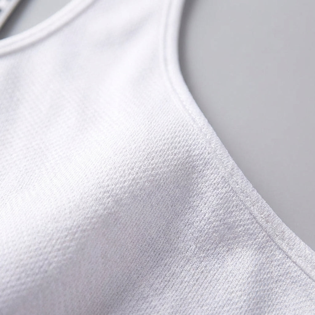 Performance backless top for women's activewear, designed for training and gym sessions