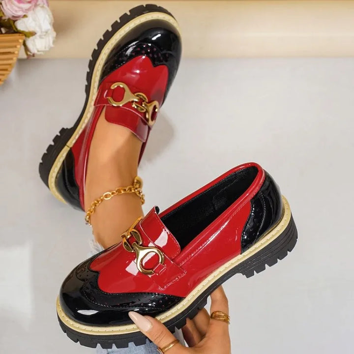 Bellanova women's fashion loafers. Slip-on design, chunky sole & classic horsebit for a sophisticated look.