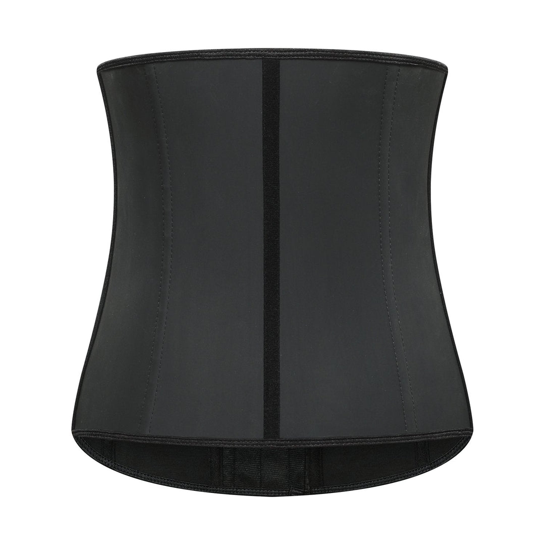 Packaging of the Isabella latex waist trainer, emphasizing quality and effective body shaping.