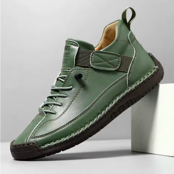 New pair of women's lightweight slip-on walking sneakers, promising daily comfort & easy wear.