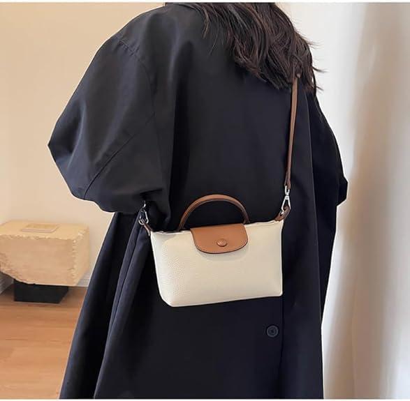 Compact black quilted crossbody bag for women, ideal for daily use and hands-free convenience