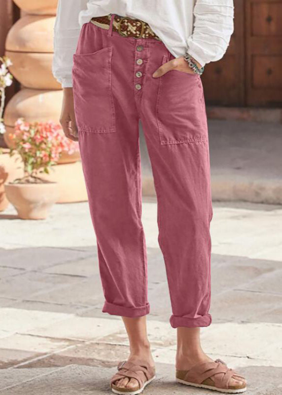 Women's black relaxed wide leg trousers with adjustable high waist for comfortable, effortless style.