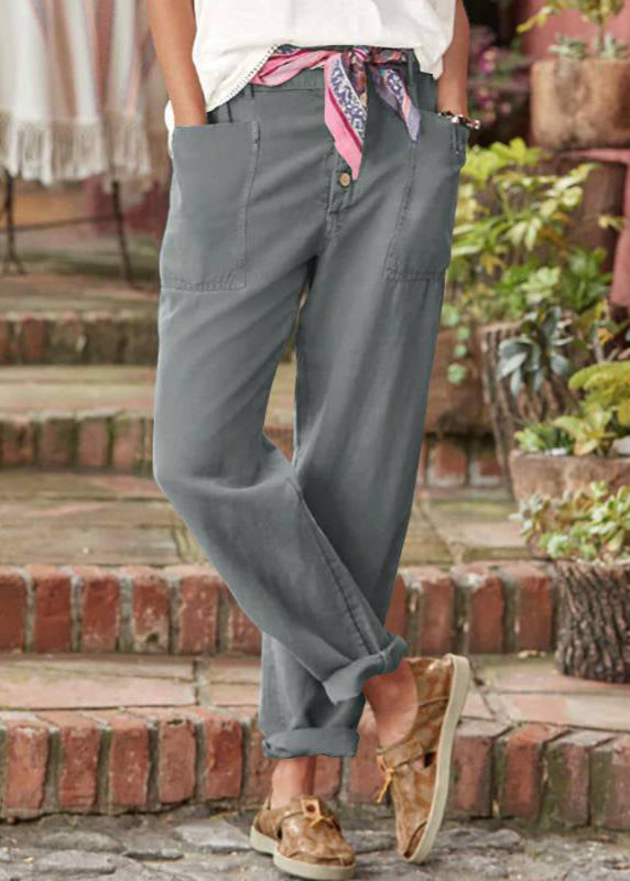 Relaxed fit women's wide leg trousers, perfect for comfortable everyday wear. High waist, versatile style.