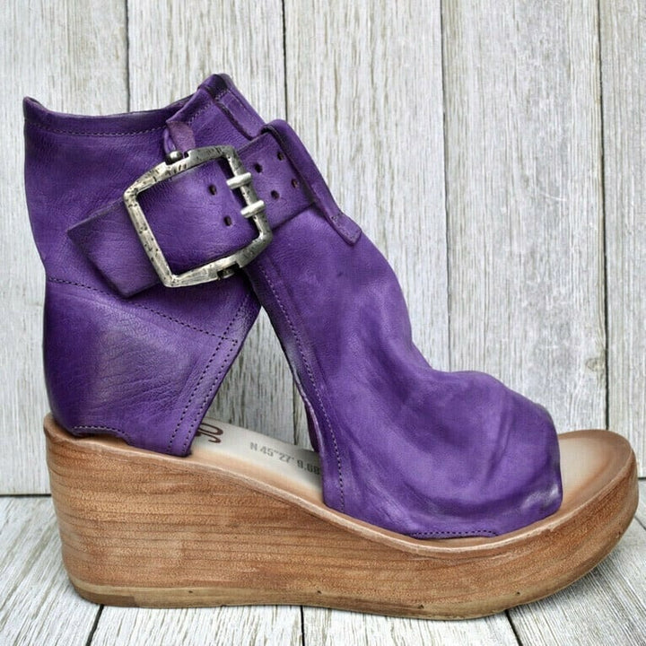 Versatile women's comfortable wedge sandals, featuring orthopedic design and boho style for any casual outing.