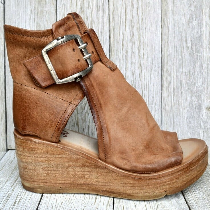Women's comfortable orthopedic boho wedge sandals, excellent summer footwear for all-day support & style.