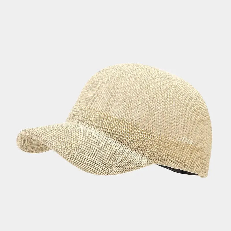 Stylish women's sun hat with braided design and wide brim, a must-have summer accessory.